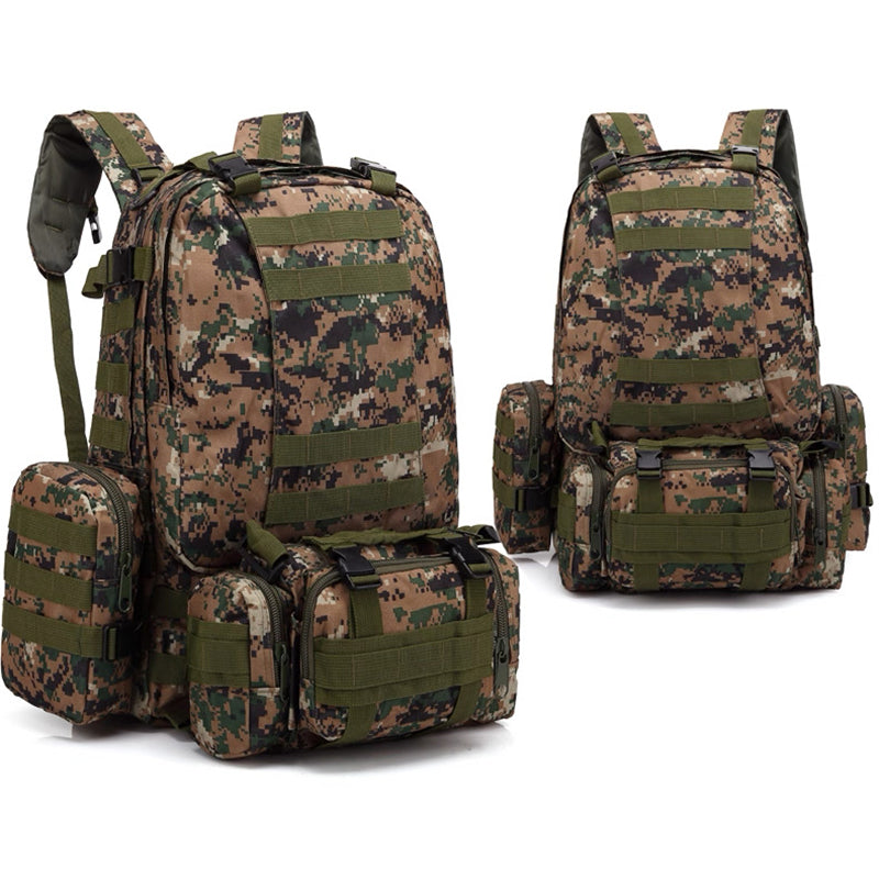 Multifunktionaler taktischer MOLLE-Rucksack für den Außenbereich