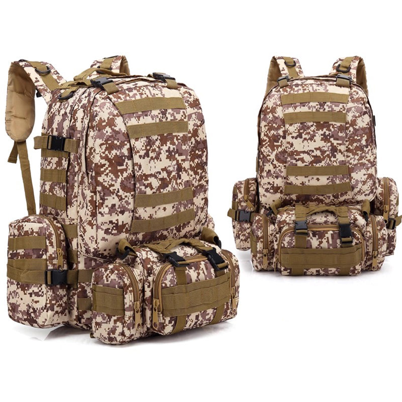 Multifunktionaler taktischer MOLLE-Rucksack für den Außenbereich