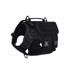 Enhanced MOLLE System Multifunctional Tactical Dog Harness