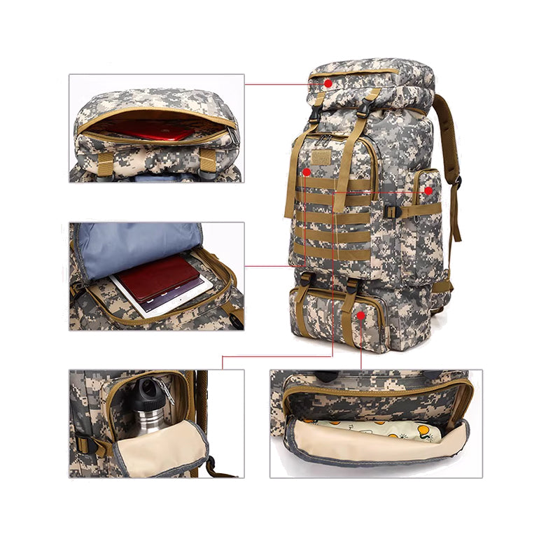MaxGear Modularer taktischer Rucksack