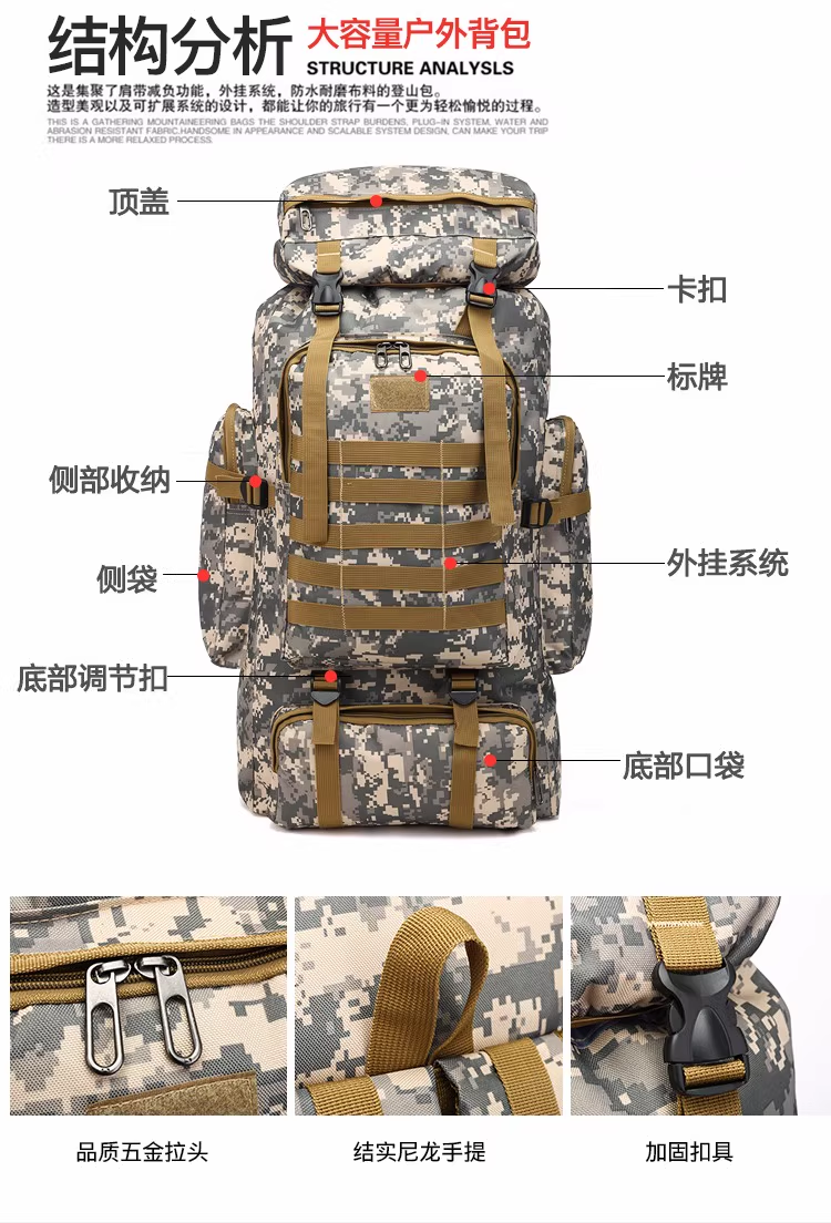 MaxGear Modularer taktischer Rucksack