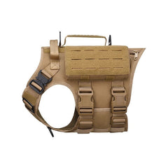 Enhanced MOLLE System Multifunctional Tactical Dog Harness