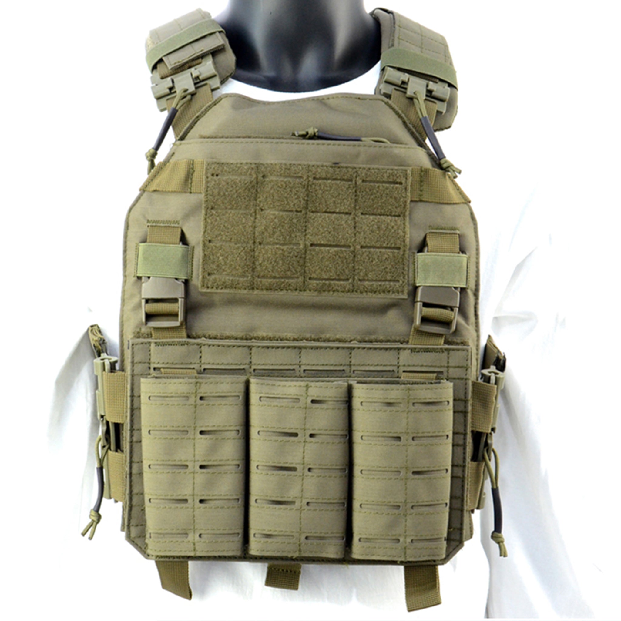 Enhanced Plate Carrier / Modular Tactical Vest – MOLLE System