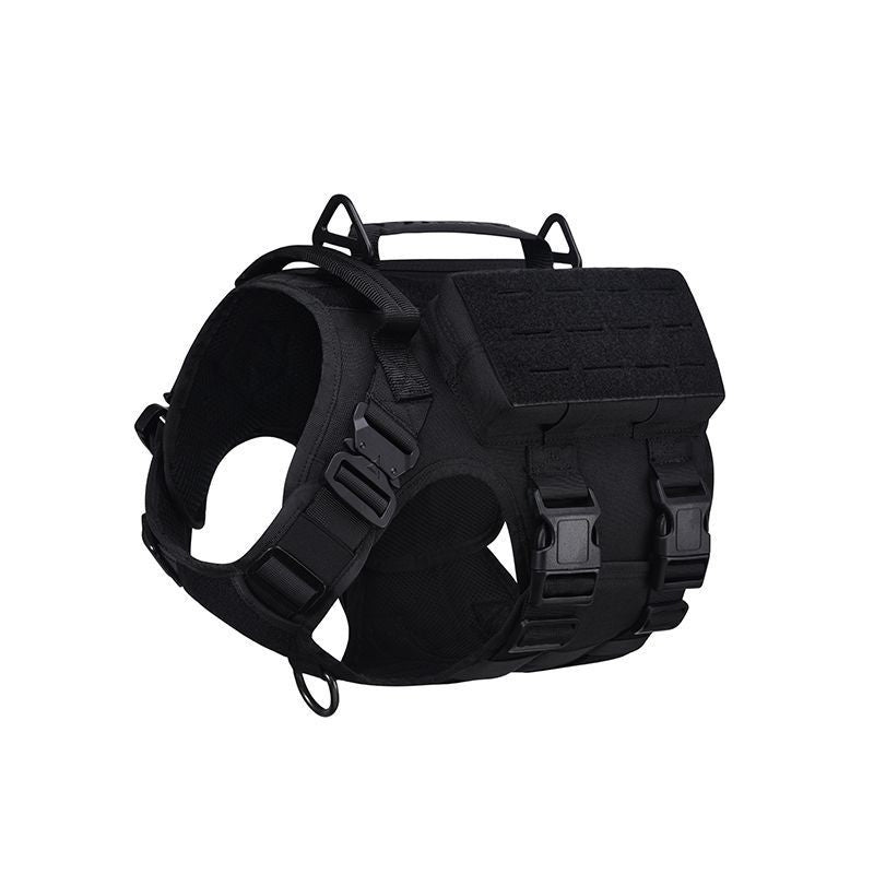 Enhanced MOLLE System Multifunctional Tactical Dog Harness
