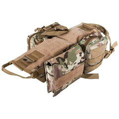 Multifunctional MOLLE Tactical Dog Harness