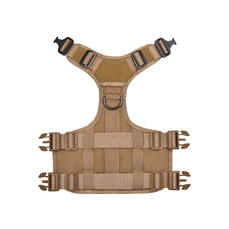 Enhanced MOLLE System Multifunctional Tactical Dog Harness