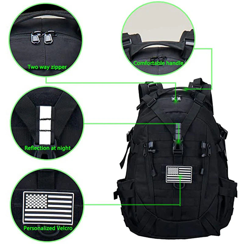 Leichter taktischer Rucksack