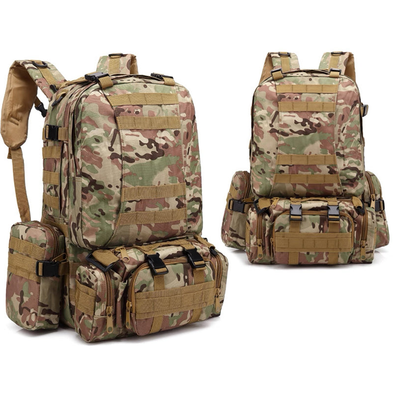 Multifunktionaler taktischer MOLLE-Rucksack für den Außenbereich